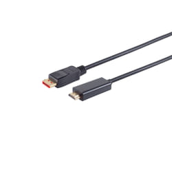 S/CONN 10-71075 cavo e adattatore video 10 m DisplayPort HDMI tipo A (Standard) Nero