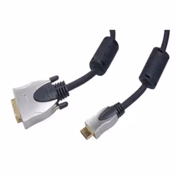 shiverpeaks 77481-SPP, 1,5 m, HDMI, DVI-D, Maschio, Maschio, Oro
