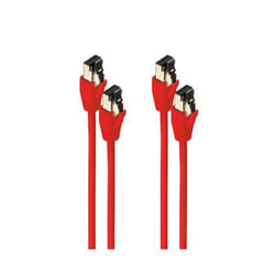 shiverpeaks BS08-41024-2 cavo di rete Rosso 1 m Cat8.1 F/FTP (FFTP)