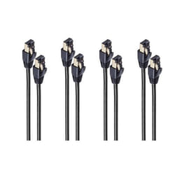 shiverpeaks BS08-41025-4 cavo di rete Nero 1 m Cat8.1 F/FTP (FFTP)