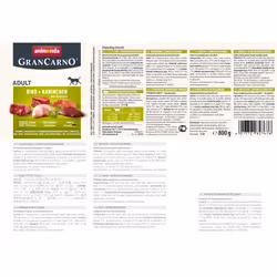 animonda GranCarno beef + rabbit with herbs Prezzemolo, Manzo, Coniglio Adulto 800 g