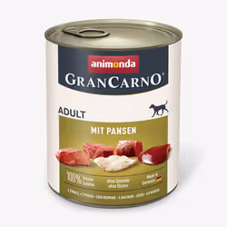 animonda GranCarno 82806, Adulto, Tutte le razze, Manzo, Maiale, 800 g, Senza zucchero, Non contiene soia