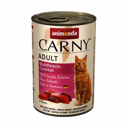 animonda Carny 4017721837026, Adulto, Tutte le razze, Manzo, Pollo, 200 g