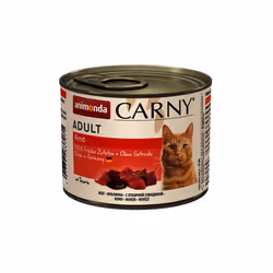 animonda Carny 4017721837071, Adulto, Tutte le razze, Manzo, 200 g