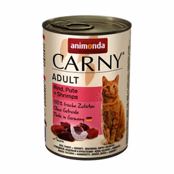 animonda 4017721837248, Adulto, Manzo, Gamberi, Tacchino, 400 g