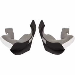 Schuberth SR2 Guanciali, nero-grigio, dimensione XS per uomo