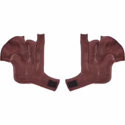 Schuberth C4 Pro Guanciali da donna, rosso, dimensione S L M per donne