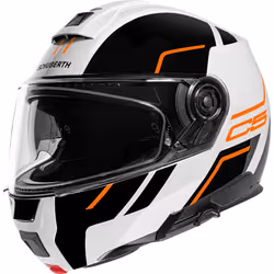 Schuberth C5 Master Casco, arancione, dimensione S per uomo