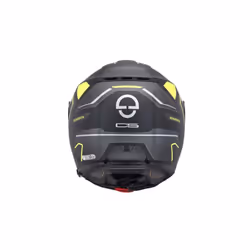 Schuberth C5 Omega Casco, nero-giallo, dimensione M per uomo - Vista aggiuntiva 2