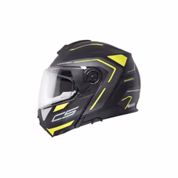 Schuberth C5 Omega Casco, nero-giallo, dimensione M per uomo - Vista aggiuntiva 3