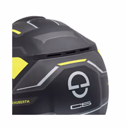 Schuberth C5 Omega Casco, nero-giallo, dimensione M per uomo - Vista aggiuntiva 6