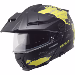 Schuberth E2 Atlas Casco, nero-giallo, dimensione 53 per uomo - Vista aggiuntiva 2