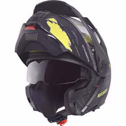 Schuberth E2 Atlas Casco, nero-giallo, dimensione XL per uomo - Vista aggiuntiva 4