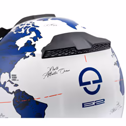 Schuberth E2 Atlas Casco, bianco-blu, dimensione L per uomo - Vista aggiuntiva 6