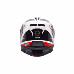 Schuberth S3 Apex Casco, nero-bianco-rosso, dimensione L per uomo