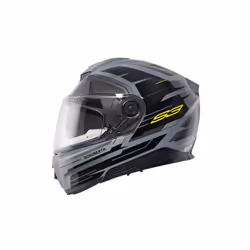 Schuberth S3 Apex Casco, grigio-giallo, dimensione XL per uomo