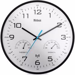 Scopri l'epitome di eleganza e funzionalità con il nostro orologio da parete dal design moderno, che mostra non solo il tempo ...