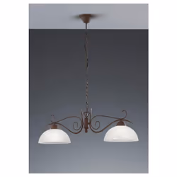 country sospensione rustico ruggine vetro alabastro 2xe27 l82 cm country sospensione rustico ruggine vetro alabastro 2xe27 l8 ...