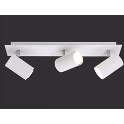 Tipologia barra 3 spots da interno Montaggio a soffitto Attacco 3xGU10 Potenza max 35W (per lampadine alogene) Dimensioni 48x ...