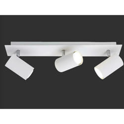 Trio - lighting italia marley 3 spots da soffitto attacco gu10 35w in metallo colore bianco 802400301