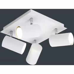Tecnologia: Lampadina esclusa Stile: Moderno Materiale: Metallo Colore Finitura: Bianco Fonte di luce principale: escl. Fonte ...