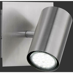 Trio - Faretto Soffitto Parete Spot 3W GU10 Cilindro Acciaio Marley gd