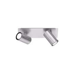 MARLEY Faretto GD Trio Marley di GD Trio, barra 2 spotscon cilindri colore acciaio cm 30 Caratteristiche: Gruppo di prodotto: ...