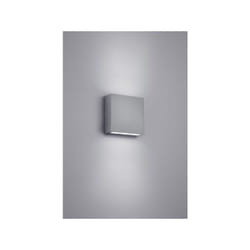 Applique 2 led quadrata alluminio thames 229360287