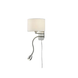 Trio - Leuchten 271170201 Lampada da Parete, in Nickel Opaco, 20x25 cm