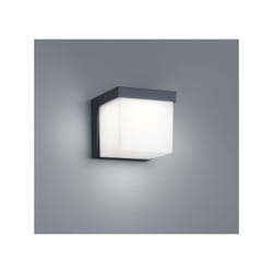 Applique yangtze led quadrata antracite 228260142
