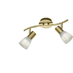 Trio - Faretto levisto 871010208 ottone e vetro alabastro L.33