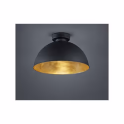 JIMMY PLAFONIERA CUP. MET. NERO+ORO D.31