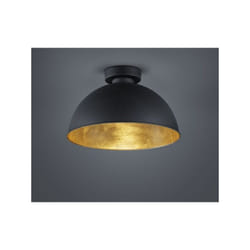 Trio - Plafoniera jimmy metallo R60121002 nero e oro