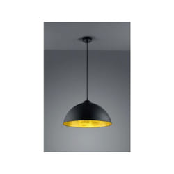 Trio - Sospensione led bianca romino ii 308000132 nero e oro