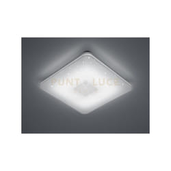 Trio - Plafoniera quadrata samurai 628613001 luce calda fredda