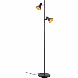 La lampada da terra NINA ha un design moderno e può essere utilizzata in modo flessibile. La lampada da terra a due luci è id ...
