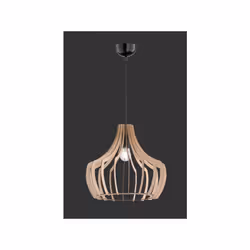 WOOD SOSPENSIONE CAMPANA LISTELLI DI LEGNO D. 38,5