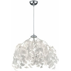 Reality Leuchten - Lampada a sospensione lampada a sospensione lampada da soffitto lampada da soggiorno lampada da sala da pranzo, metallo cromato