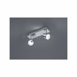 NARCOS BARRA 2 Faretti e portafarettiS LED ACCIAIO CON DIFF. CONICO FORO CON INT. L. 28,5