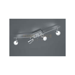 Barra 4 faretti 873110407 acciaio foro L.81,5