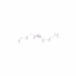 NARCOS Faretto GD Trio Narcos di GD Trio, barra 6 spots led bianca con diffusore conico foro l. 180 Caratteristiche: Gruppo d ...