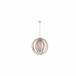 BOOLAN Sospensione GD Trio Boolan di GD Trio, sospensione sfera cerchi di legno chiaro d. 50cm Caratteristiche: Gruppo di pro ...