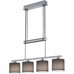 Un eroe assoluto per tutti i giorni, ma anche un accessorio decorativo per la casa. La lampada a sospensione GARDA a quattro  ...