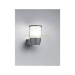 Trio - Applique a parete esterno shannon alluminio 222060142 antracite