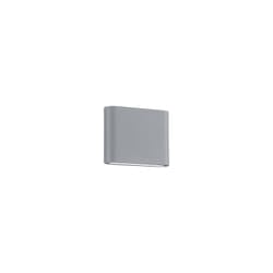 Trio - Applique Parete Esterno 2 Led Luce Doppia Alluminio 11 cm Thames ii gd
