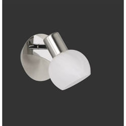 Trio lighting italia antibes faretto 28w attacco piccolo e14 in metallo colore nichel opaco r80171007