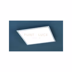 PHOENIX PLAFONIERA LED QUADRATA DIMMERABILE ACCIAIO DIFF. BIANCO 62X62