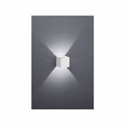 LOUIS Applique a parete LED CUBO BI-DIREZIONALE COLORE BIANCO H.10CM