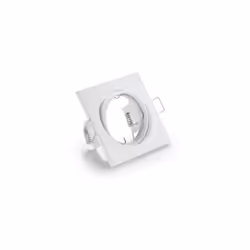 JURA FARETTO DA INCASSO QUADRATO ORIENTABILE BIANCO 8X8CM