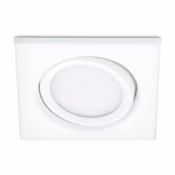 - Faretto incasso - Marca Trio - Modello Rila - Orientabile - Forma quadrata - Colore bianco Faretto ad incasso orientabile T ...